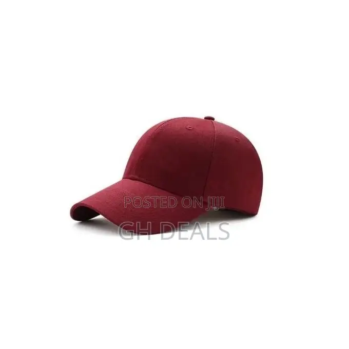 3 Pieces of Adjustable Baseball Cap - Black/Dark Blue/Wine