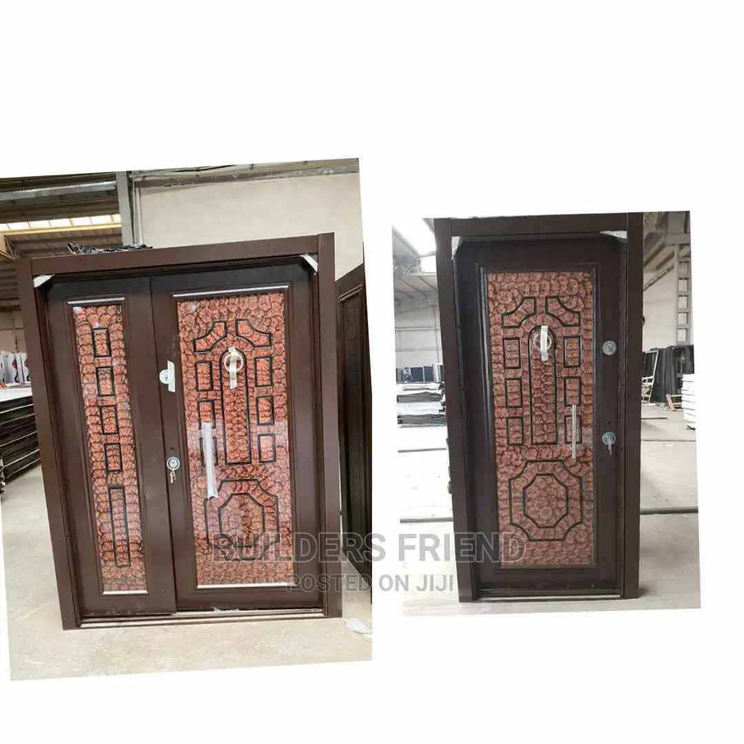 New Oh Turkish Heavyduty Security Door With Frame Locks Set