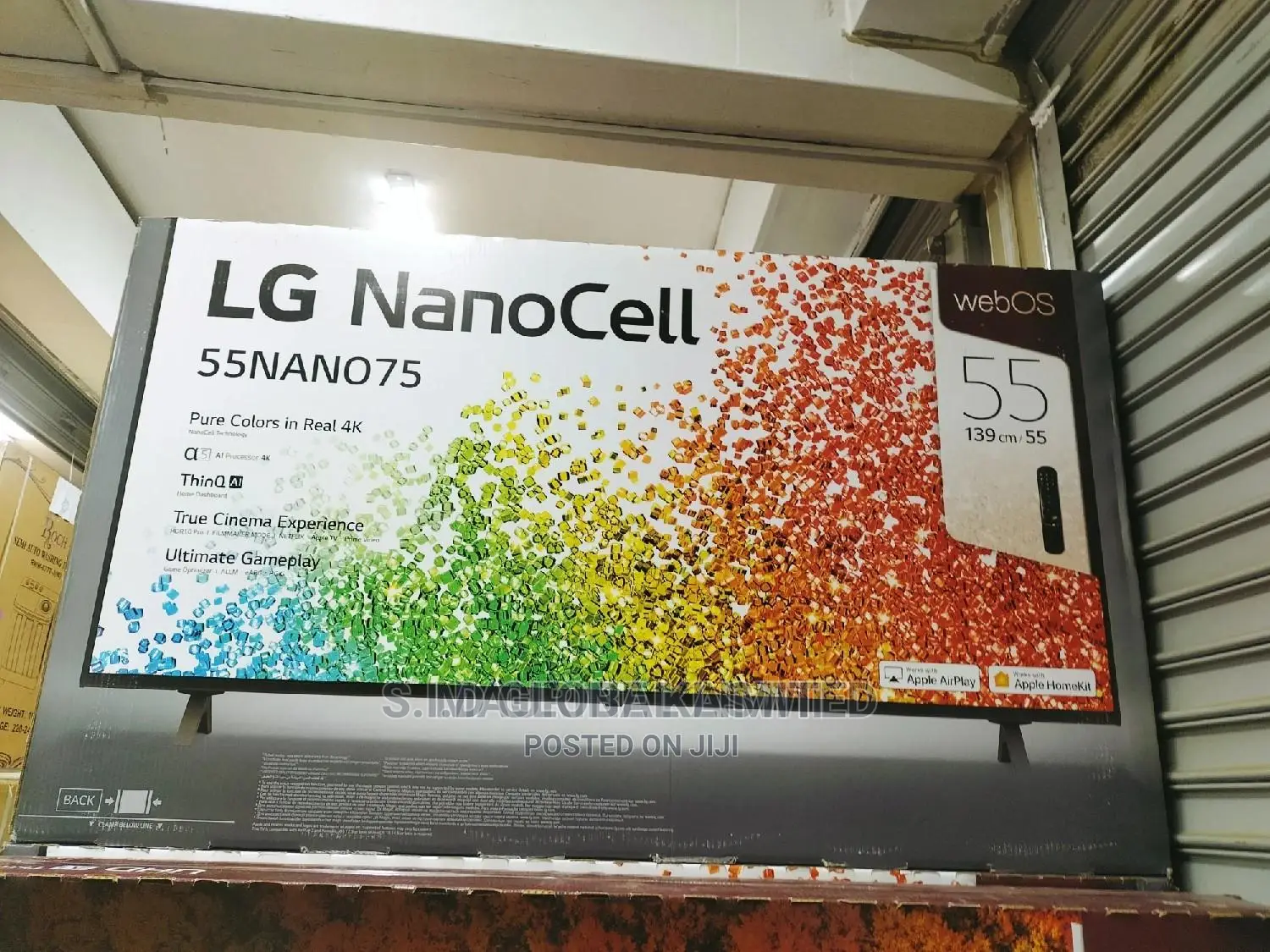LG 55'' 4K Uhd Hdr Smart Nanocell 55nano756pr Netflix