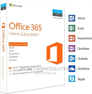 Microsoft Office 365 Family Accounts 1year 1pcs