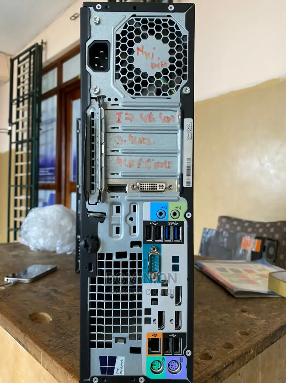 Desktop Computer HP 4GB Intel Core I7 500GB