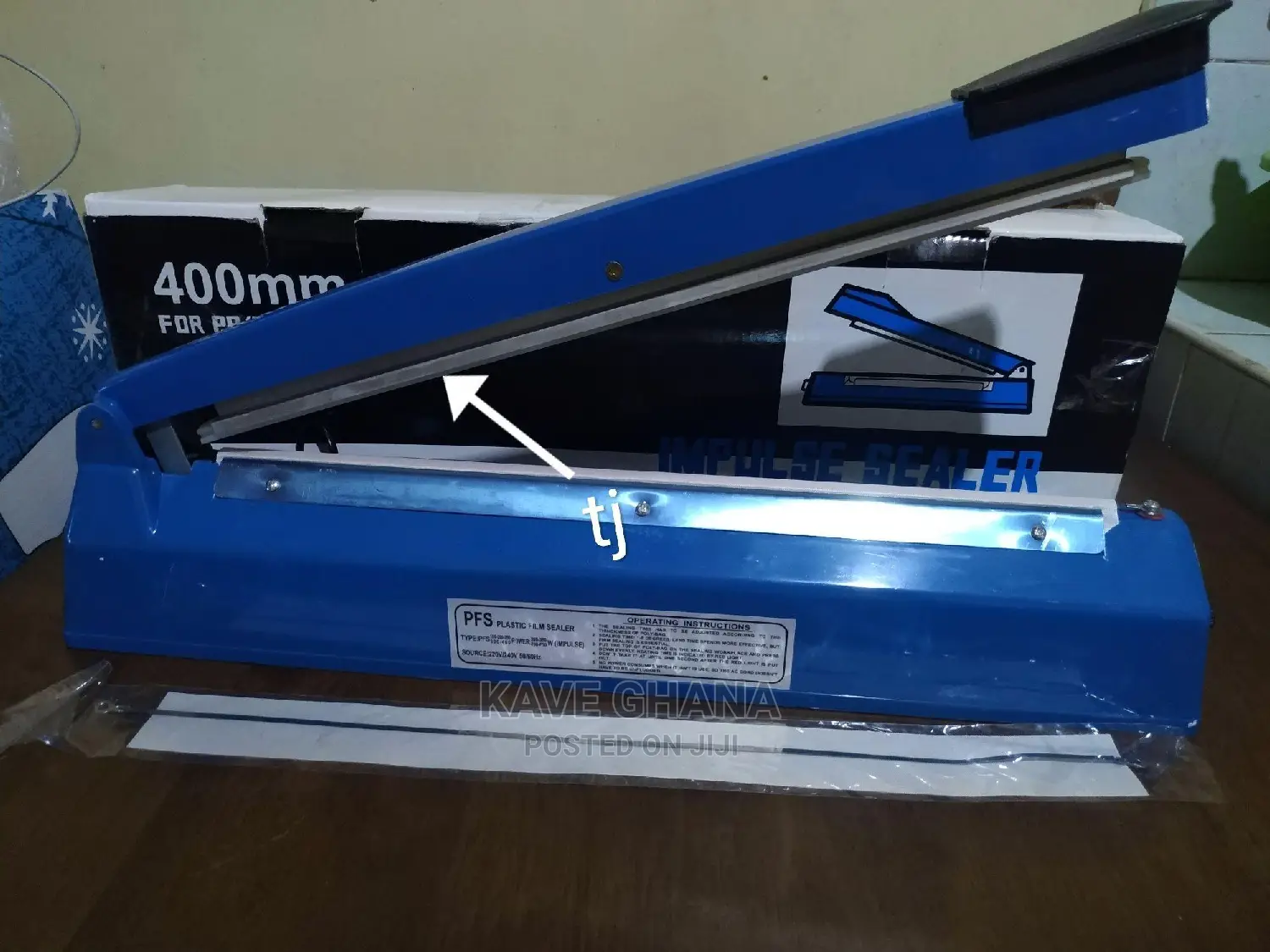 16" Impulse Rubber Sealer 400mm