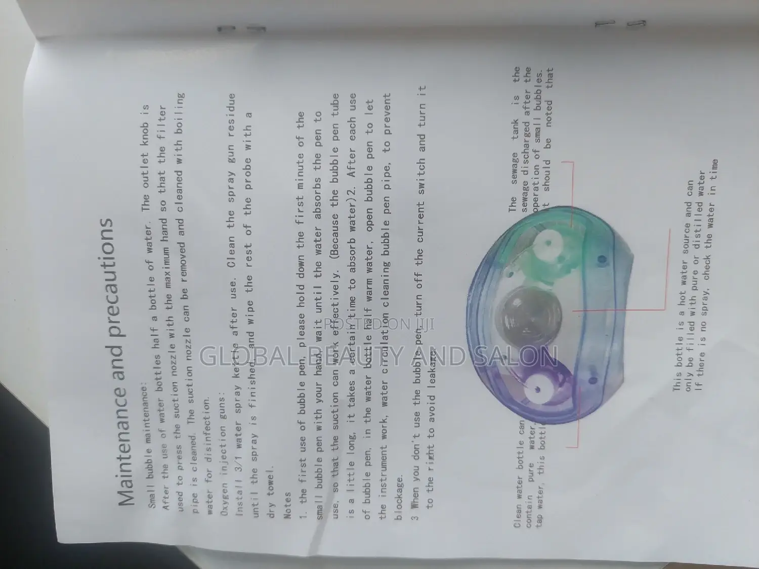 Hydrodemabrasion Machine(6in1)