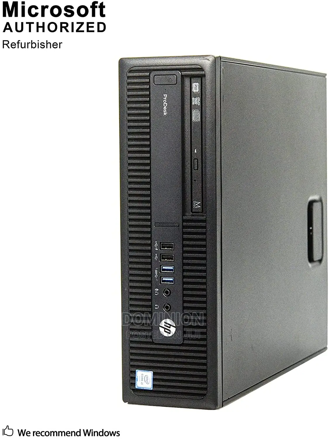 Desktop Computer HP 4GB Intel Core I5 500GB