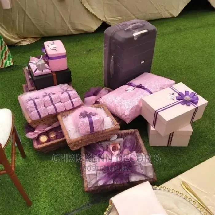 Wrapping of Dowry or Engagement Items