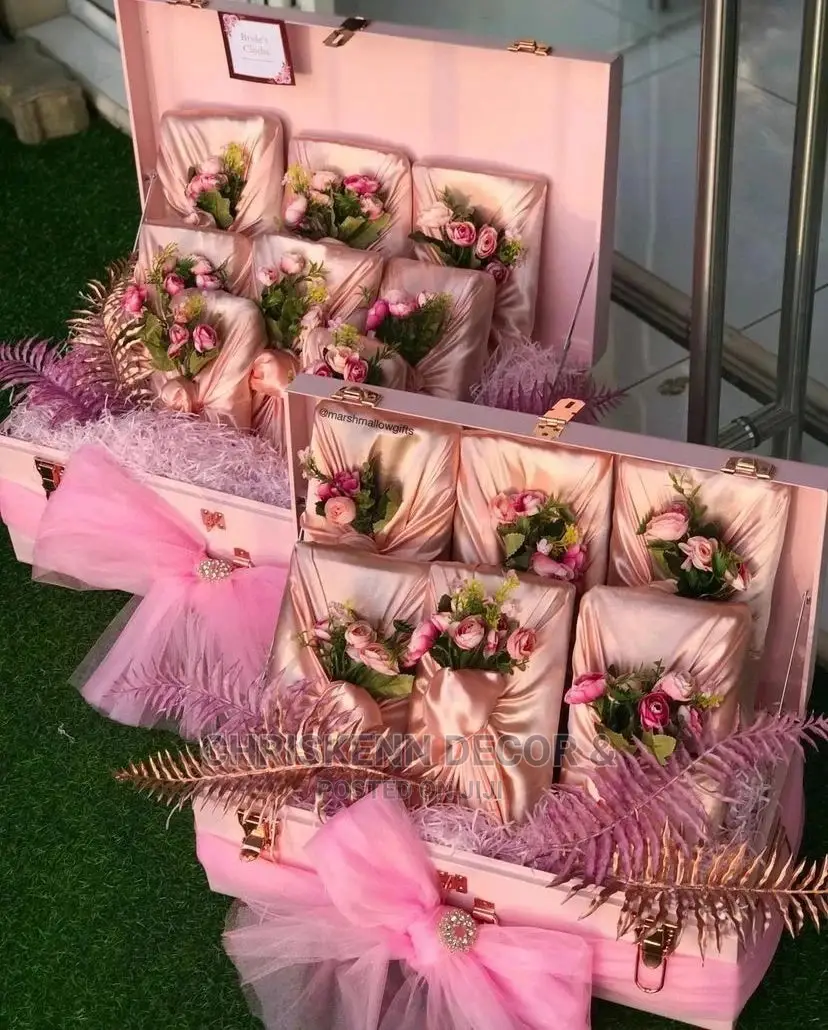 Wrapping of Dowry or Engagement Items
