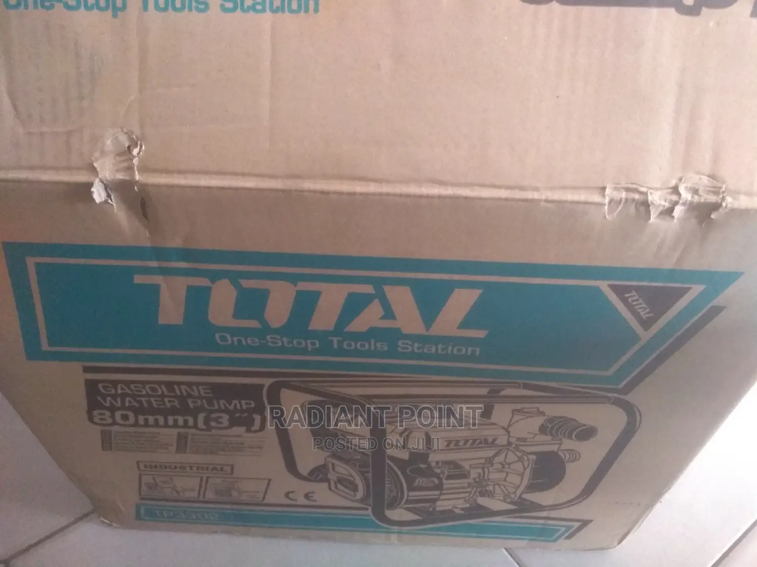 Gasoline Total 7hp Water Pump 3inches