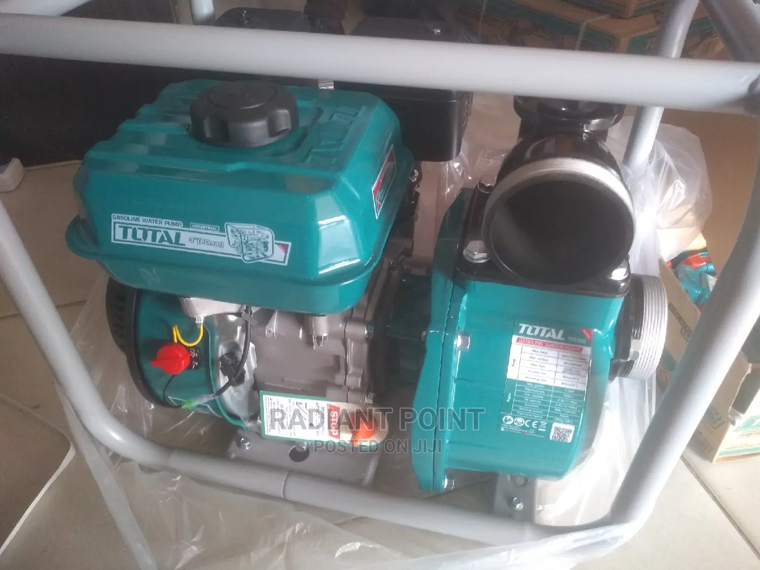 Gasoline Total 7hp Water Pump 3inches