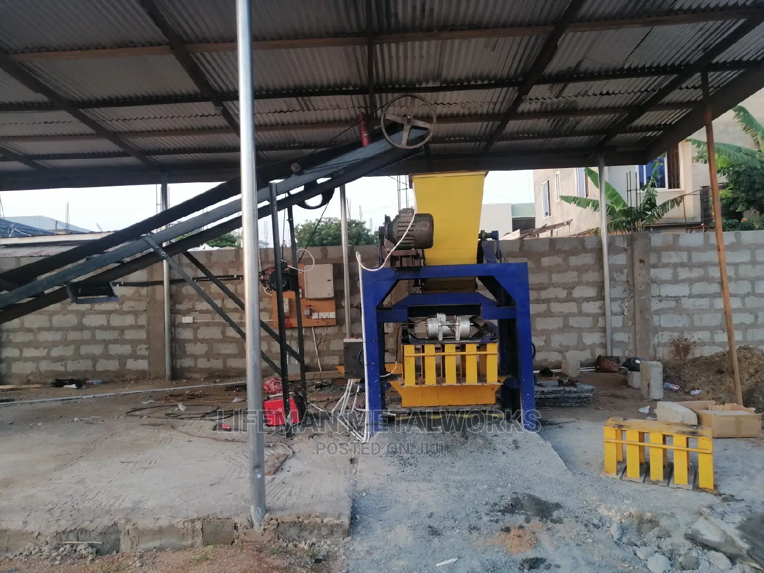 Automatic Gh Made Block Machine Lm