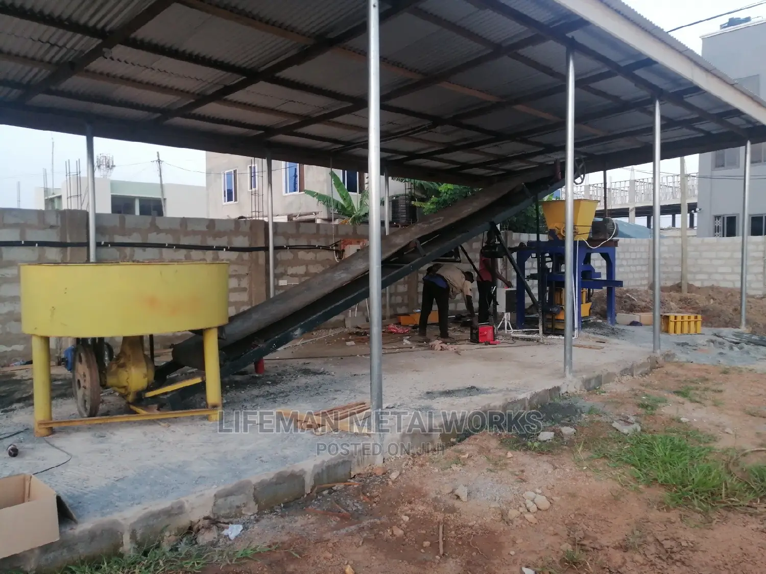 Automatic Gh Made Block Machine Lm