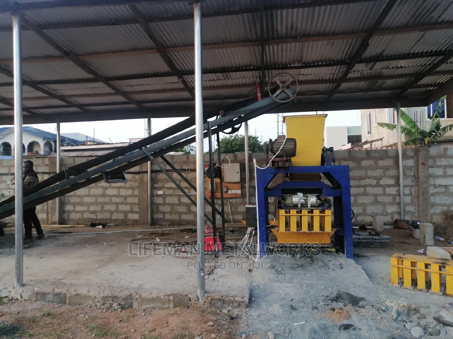 Automatic Gh Made Block Machine Lm