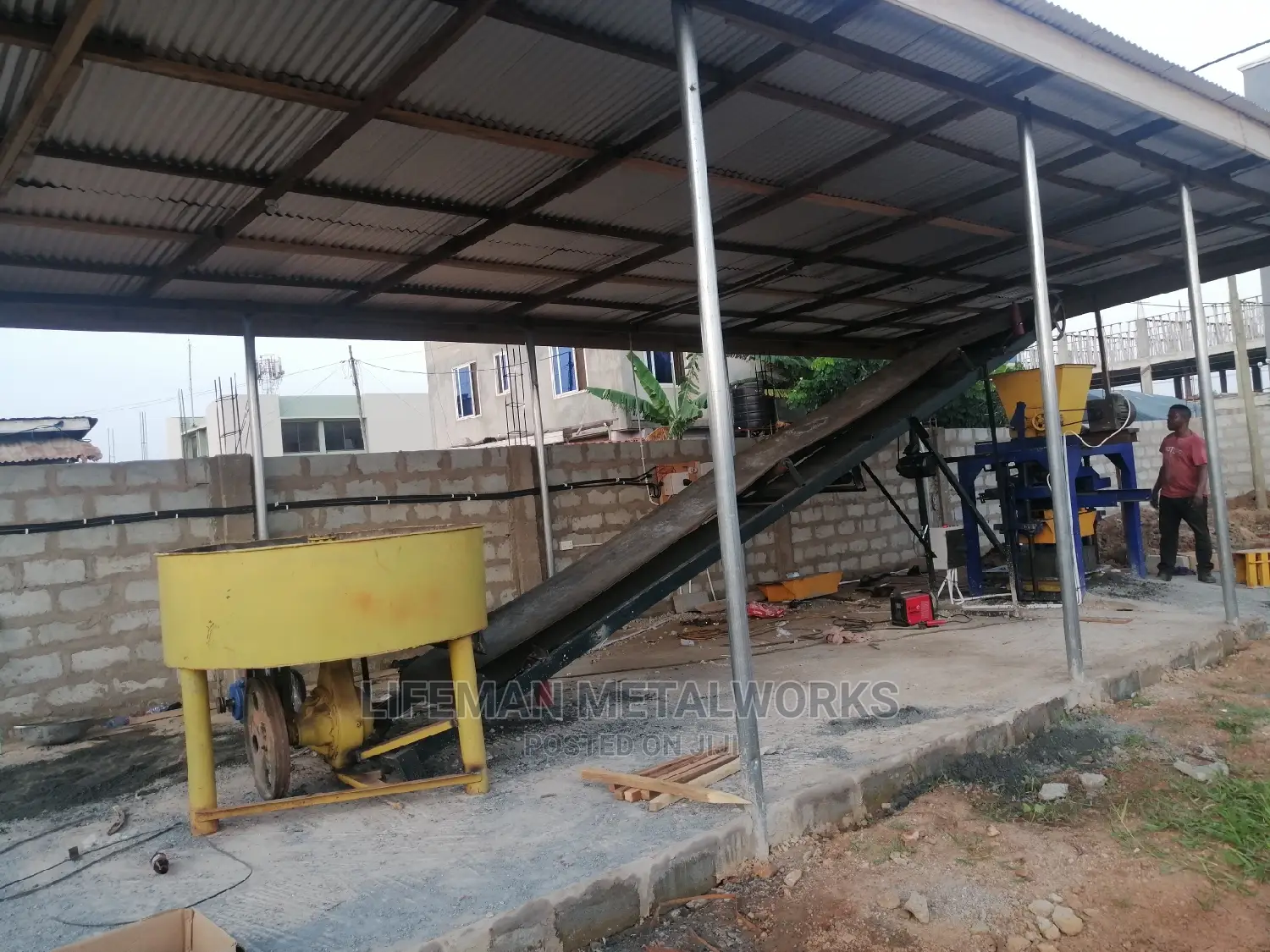 Automatic Gh Made Block Machine Lm