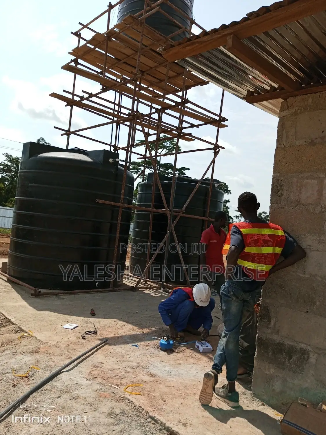 Drilling And Borehole Service, Quality Blue Pipes And Pump.