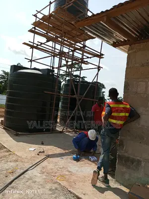 Drilling And Borehole Service, Quality Blue Pipes And Pump.