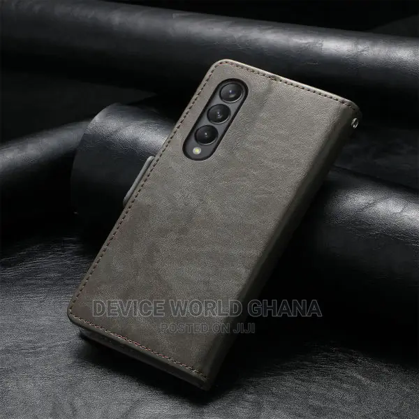 Caseneo Leather Flip Case Samsung Z Fold 3