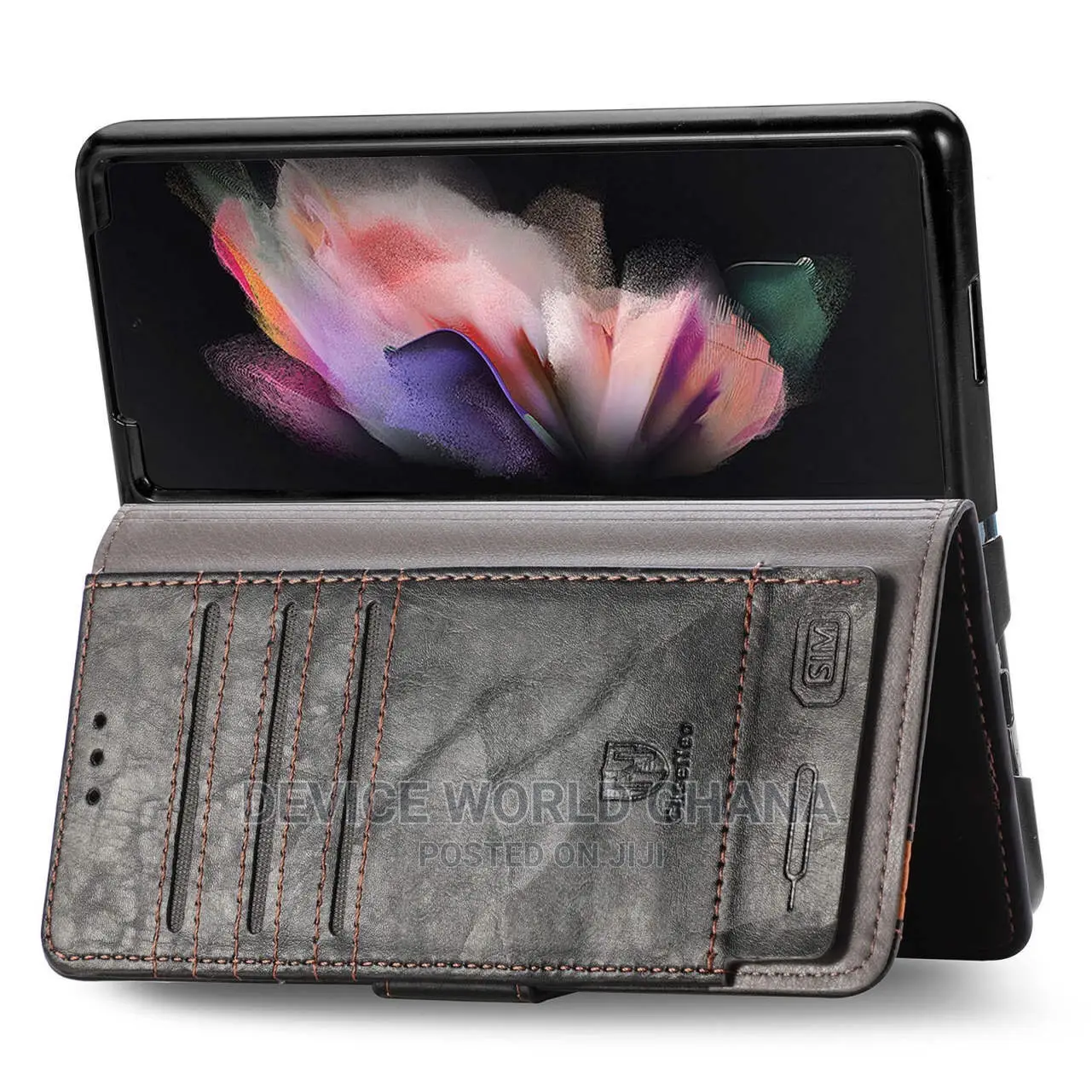 Caseneo Leather Flip Case Samsung Z Fold 3