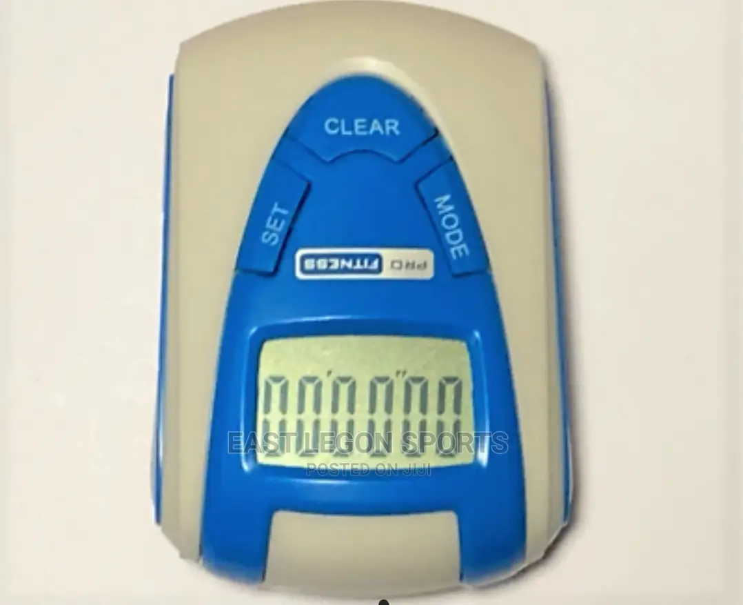 Pedometer Walk Count Stop Clock