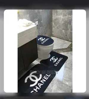 Toilet Bathroom Set Mat(Aslo in Different Colour Design