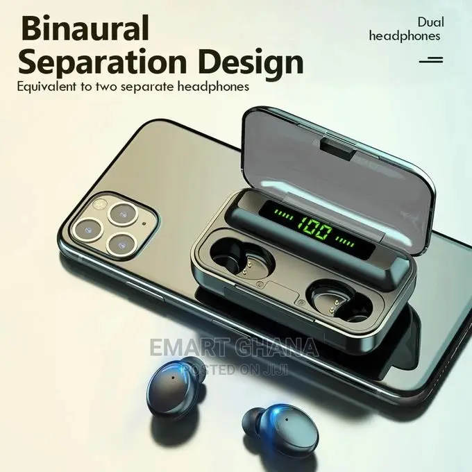 F9-32 Stereo Bluetooth Earphone Long Life Headset Earbuds