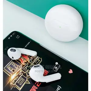TWS Air Pro 6 Bluetooth Earphone - White