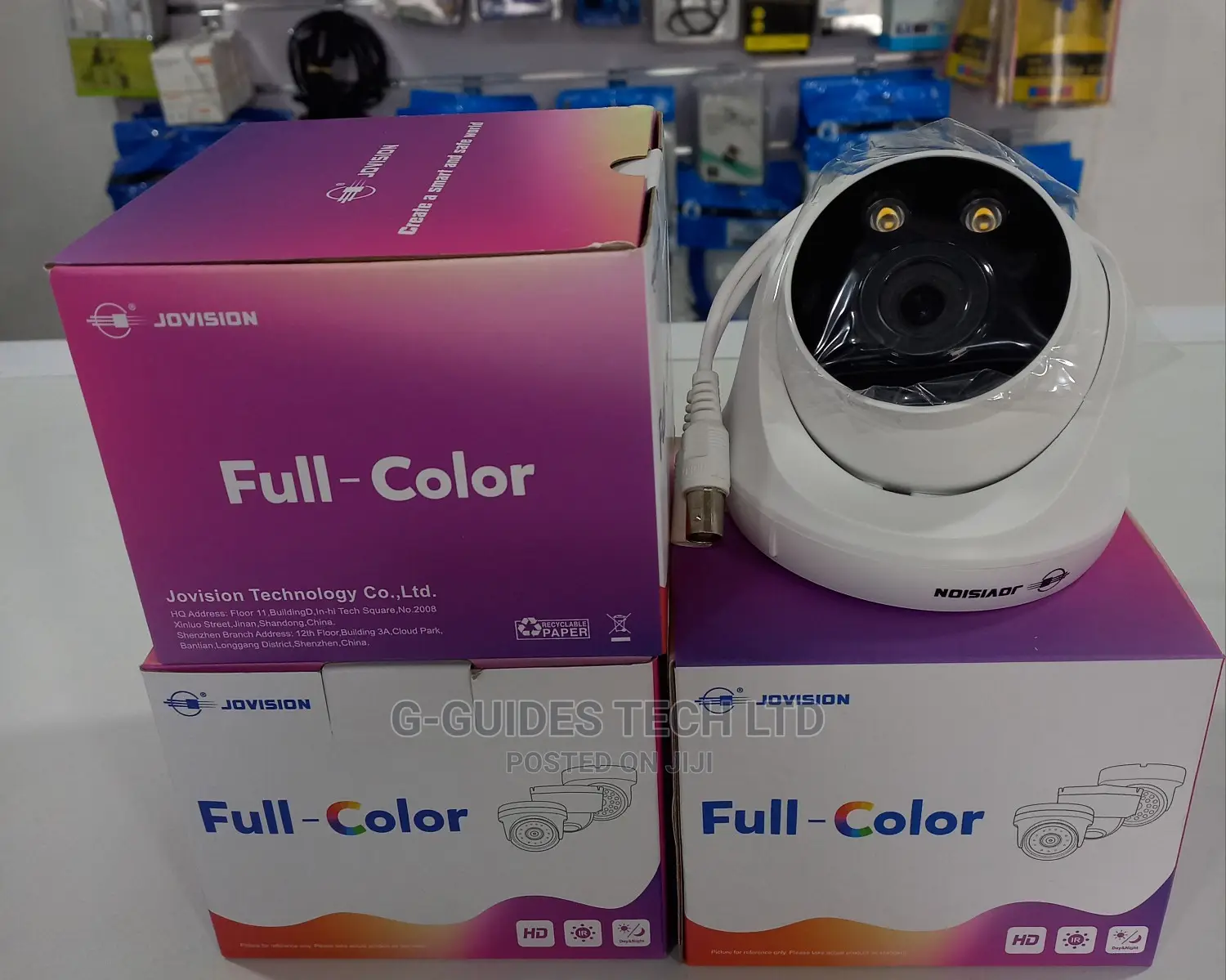Jvs-A836-Hyc 2MP Full-Color Dome HD Camera