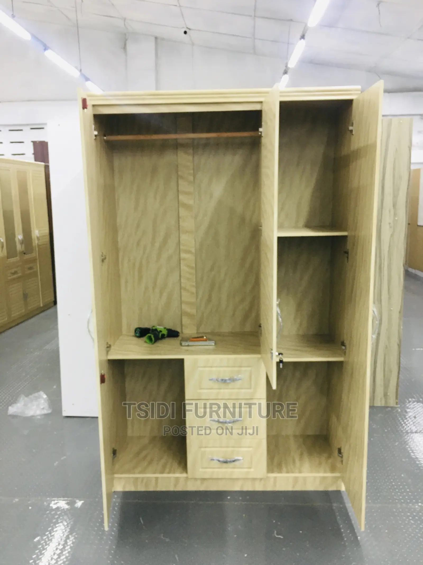 Classic Three Doors Wardrobe