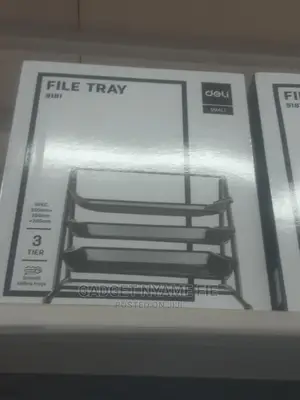 3 Tier Metallic Document/File Tray