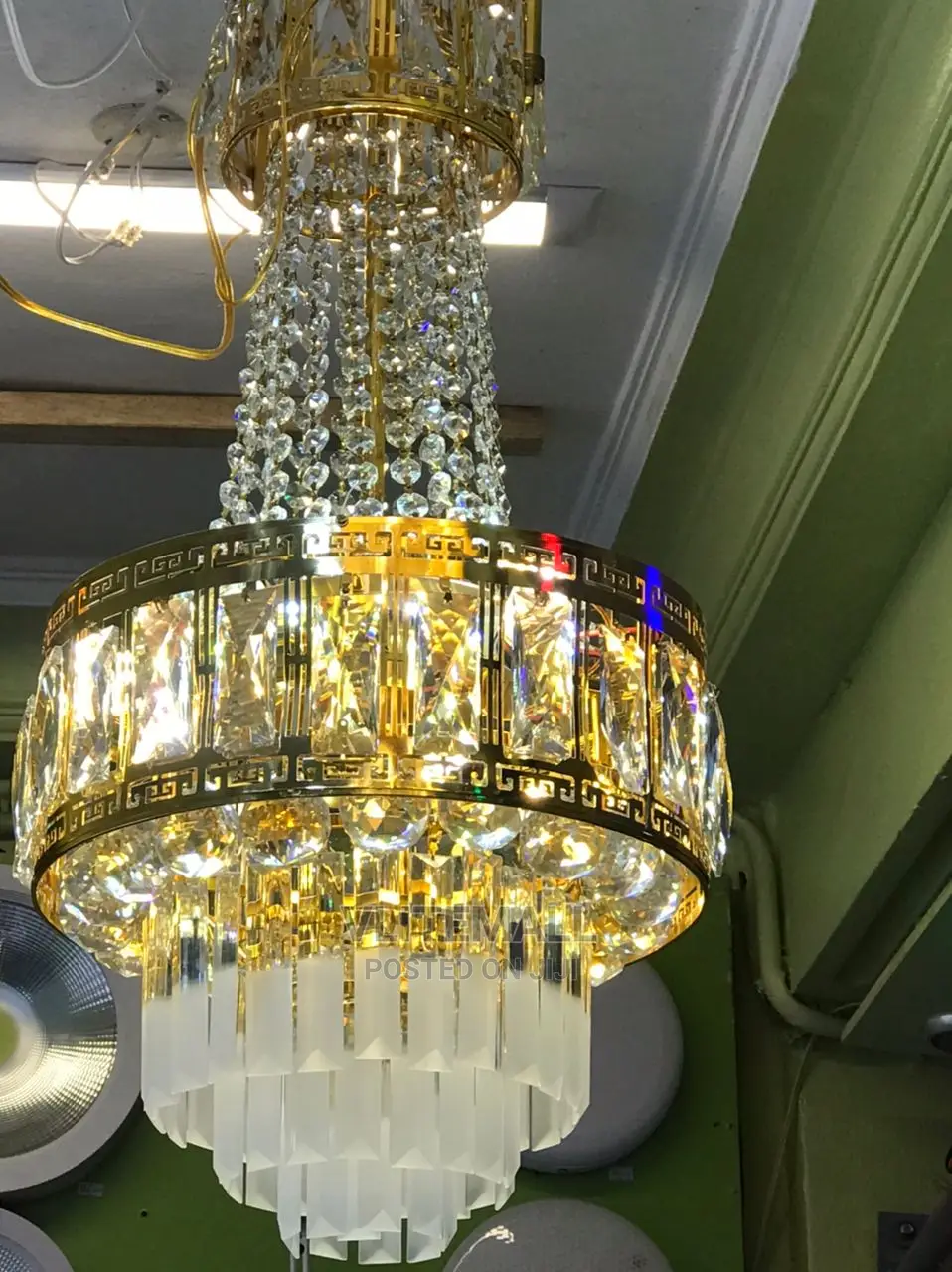 Elegant Chandelier Ceiling Light for Living Room