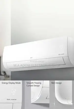 New in Lg 1.0 Hp Split Dual Inverter AC