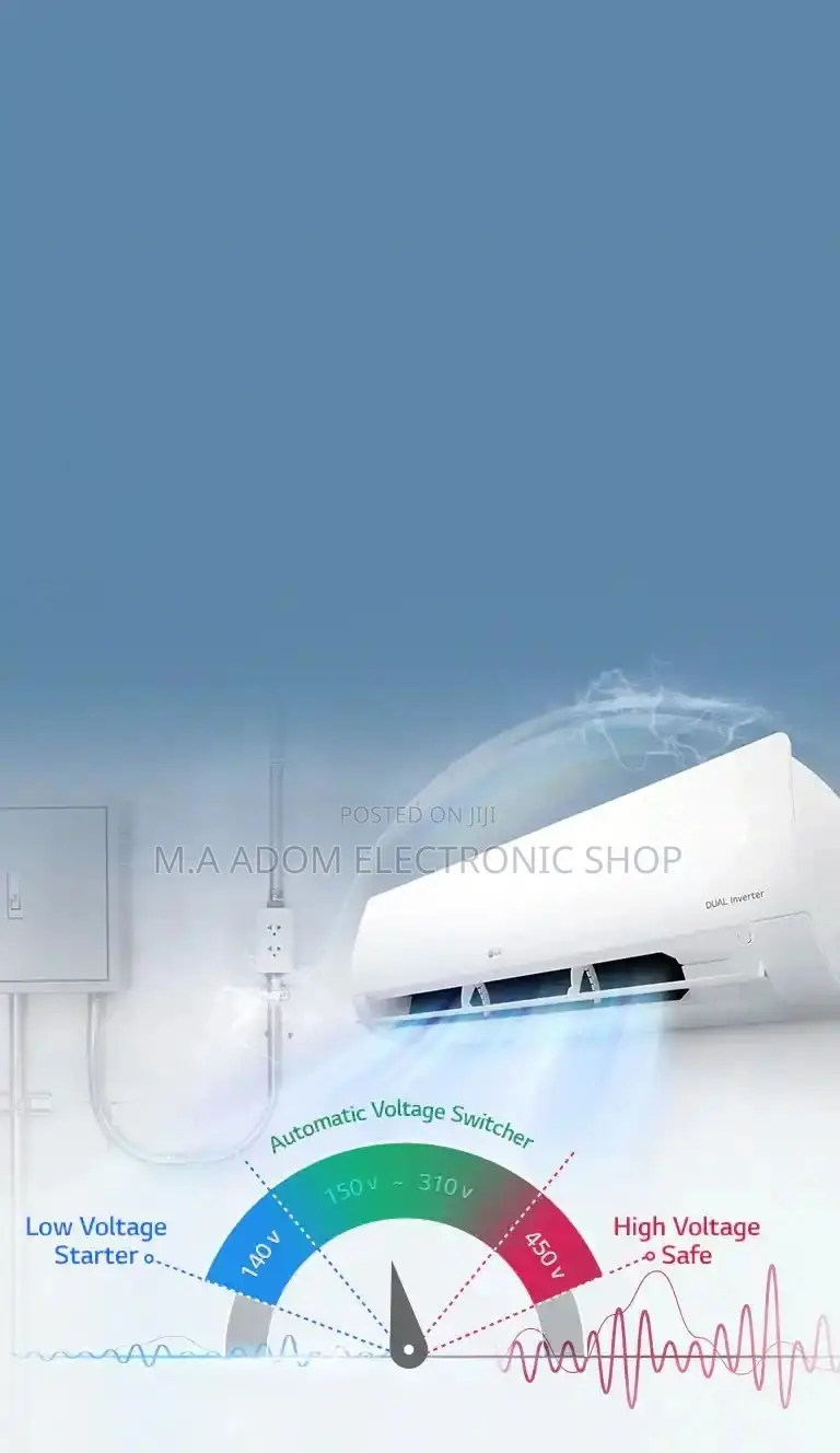 LG Dual Cool Inverter 1.0 Hp Split AC