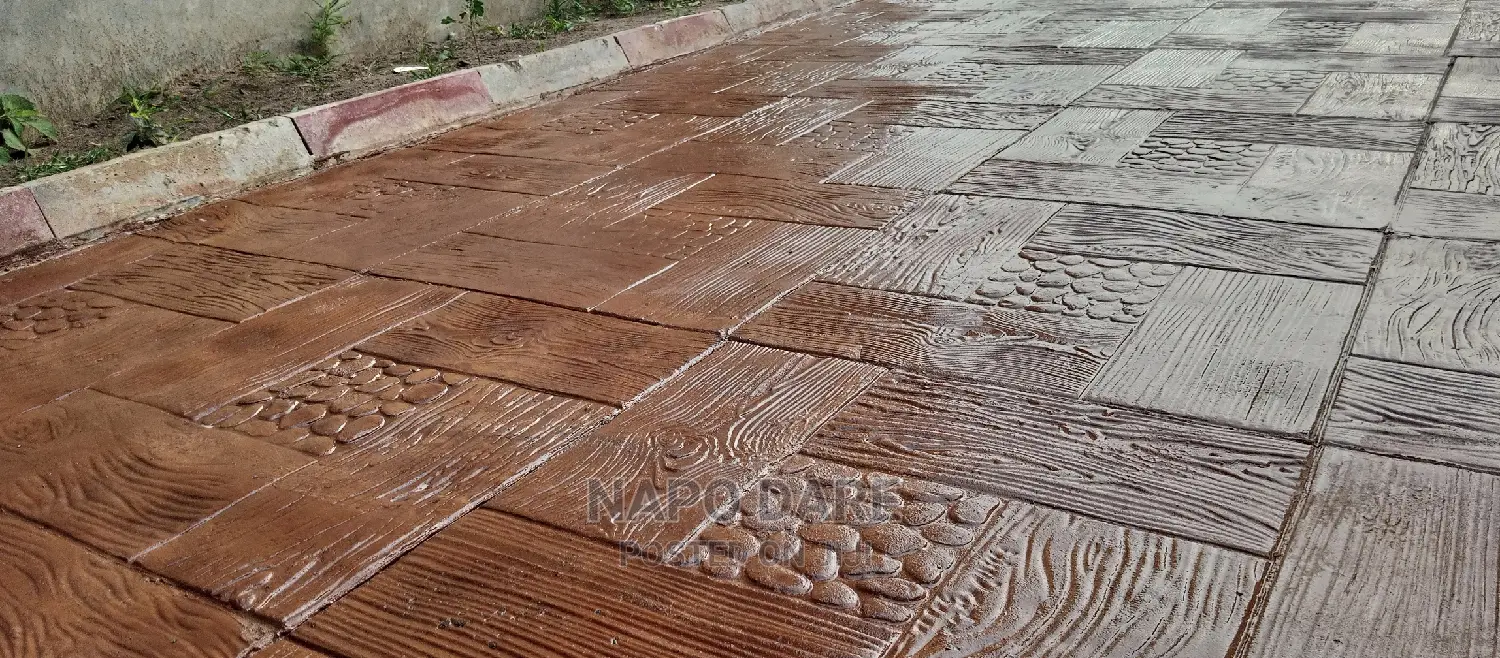 Concrete Stamp Decor