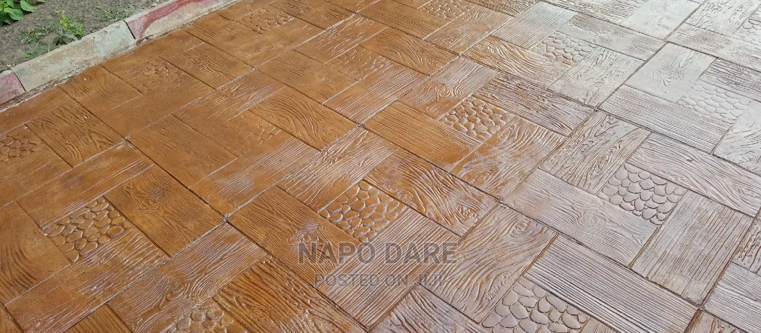 Concrete Stamp Decor