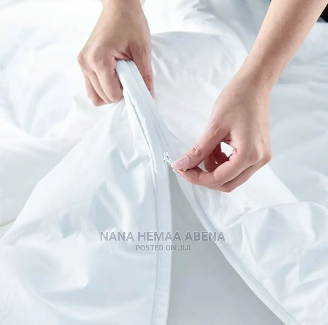 King/Queen Size White Duvet/Quilt Cover Sets