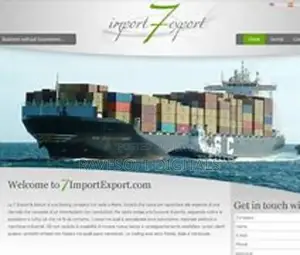 Shipping Website Design