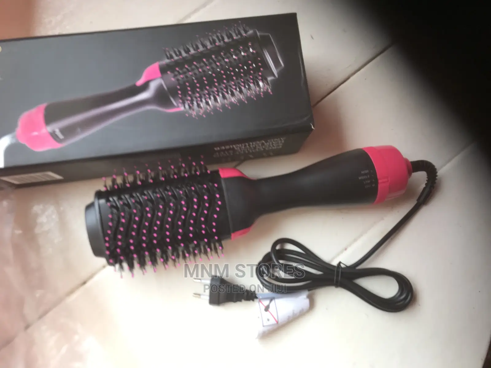 Hair Dryer With Brush