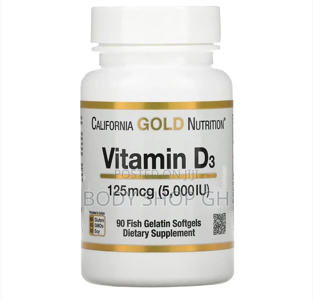 Vitamin D3, 125 Mcg (5,000 IU), 90 Softgels - Immune Health
