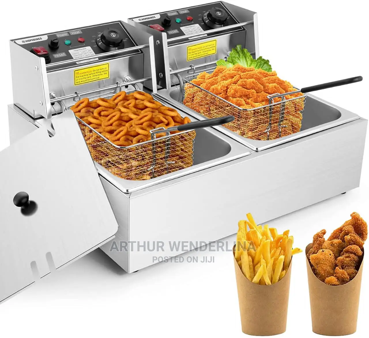Bomn Commercial 6l Electric Deep Fryer