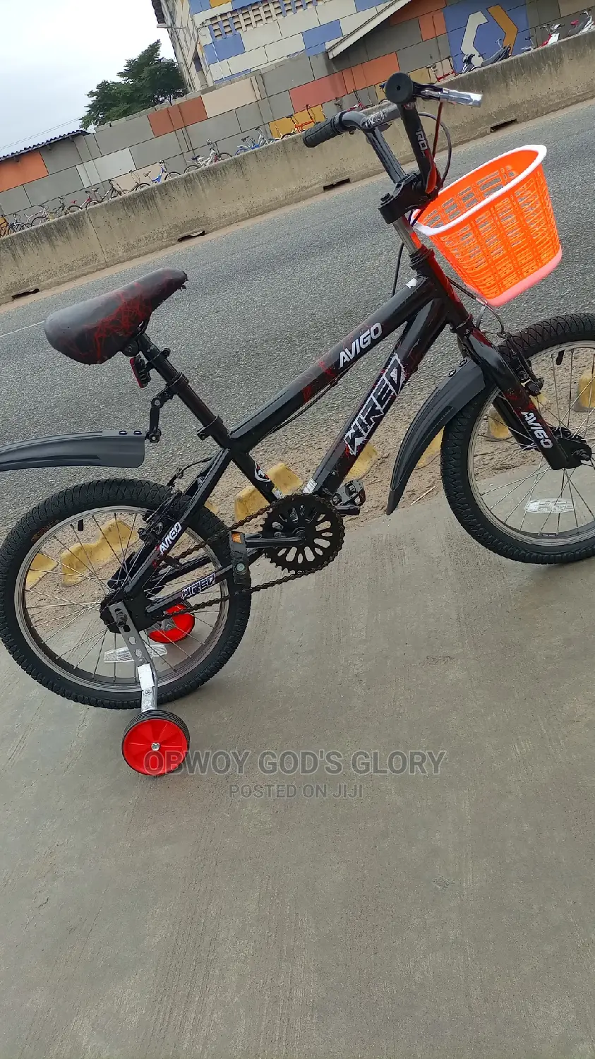 Black Kids Mountain Bike