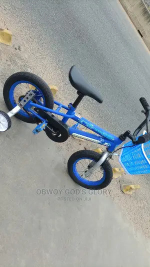 Little Kids Play Bicycle