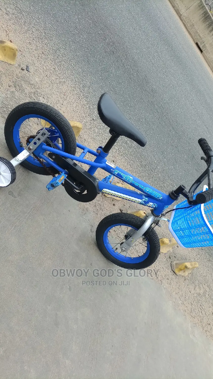 Little Kids Play Bicycle