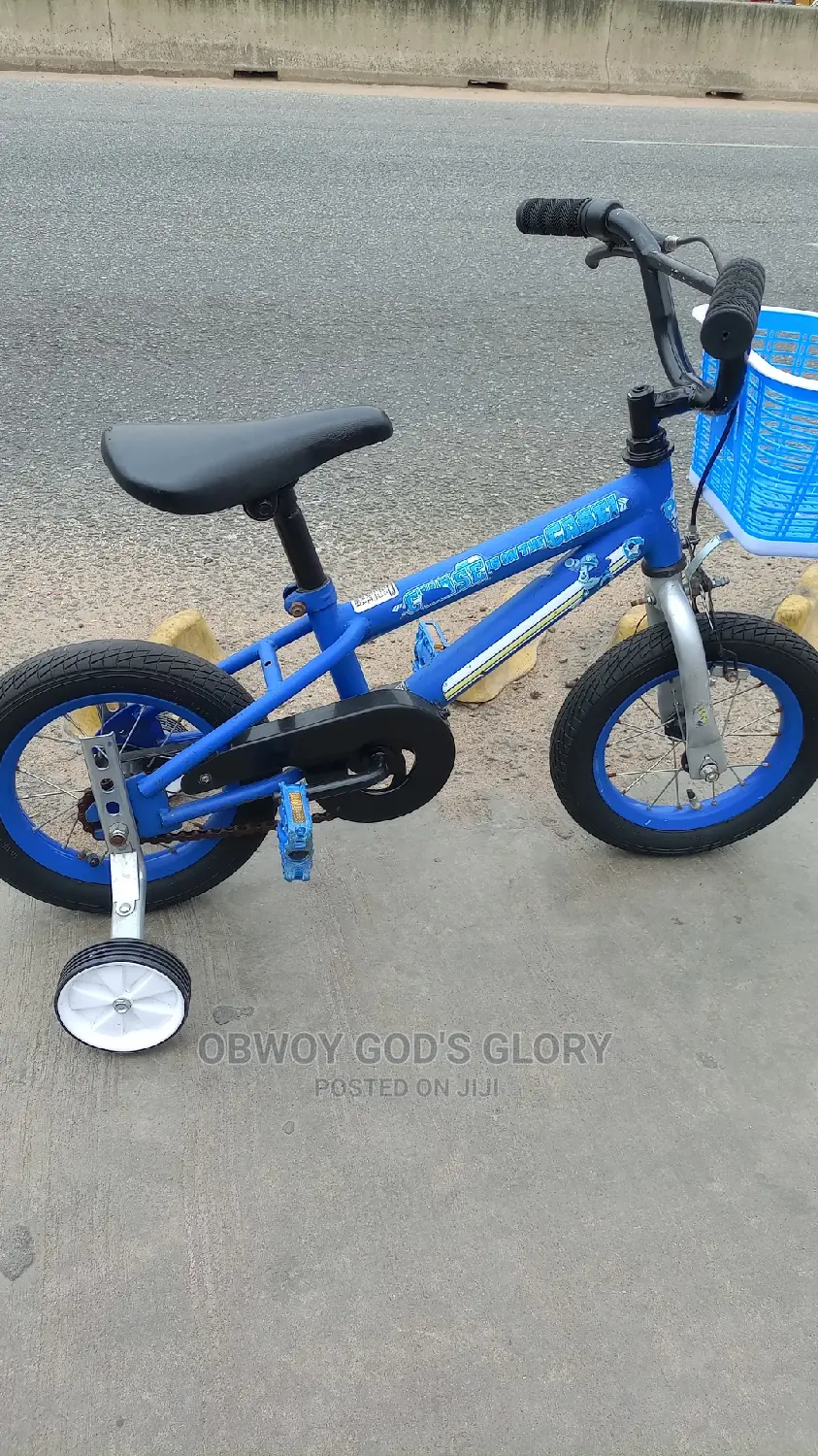 Little Kids Play Bicycle