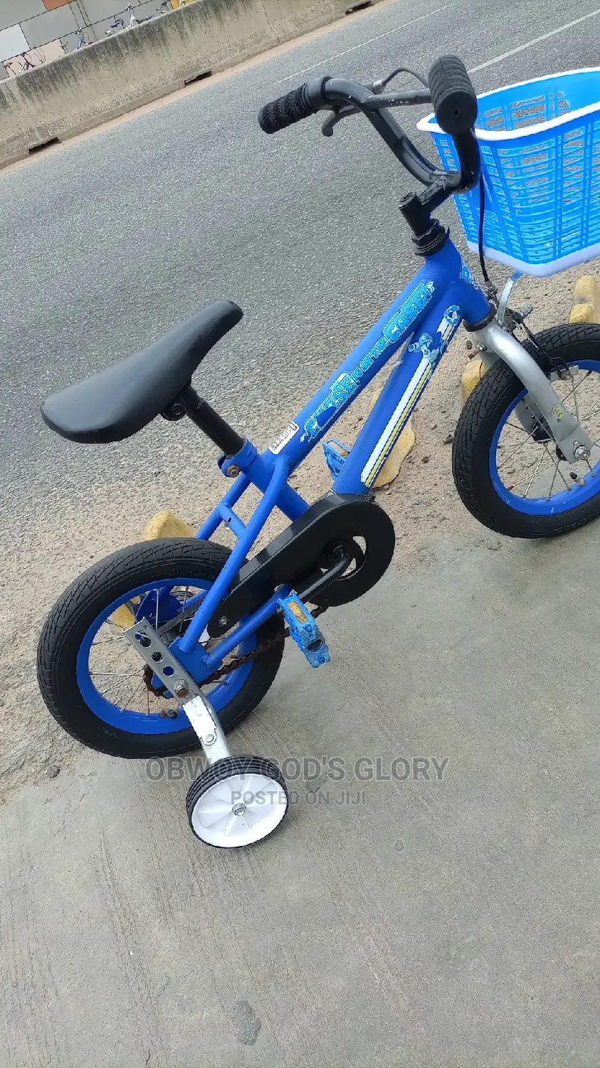 Little Kids Play Bicycle