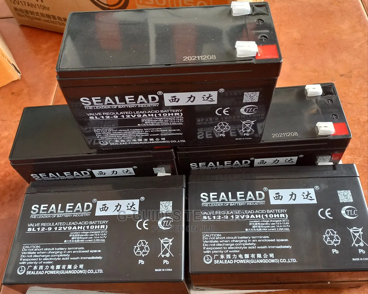 Sealead 12v 9ah Ups Battery, 12v-9ah Valve Regulated Lead-acid Battery