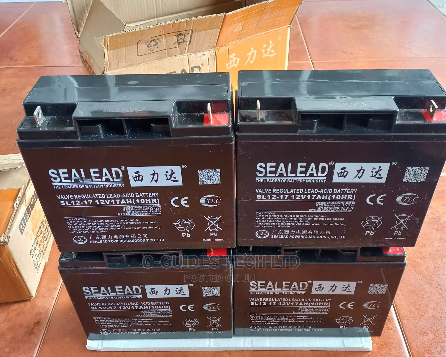 Sealead 12v/17ah Ups Battery , 12v 17ah Lead-Acid Ups Battery