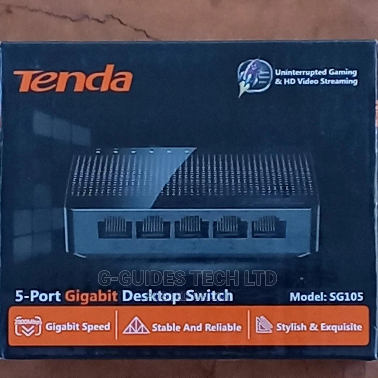Tenda 5port Gigabit Switch, 5-Port GIGABIT DESKTOP SWITCH