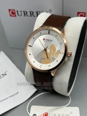 Curren Leather Watch for Ladies