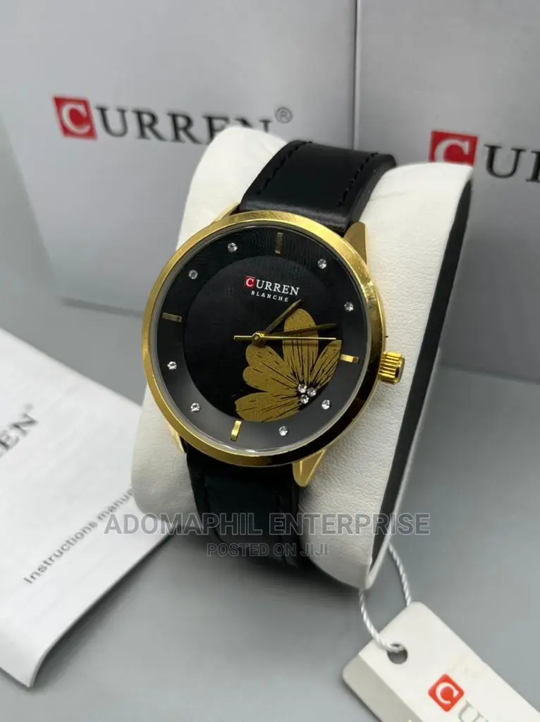 Curren Leather Watch for Ladies