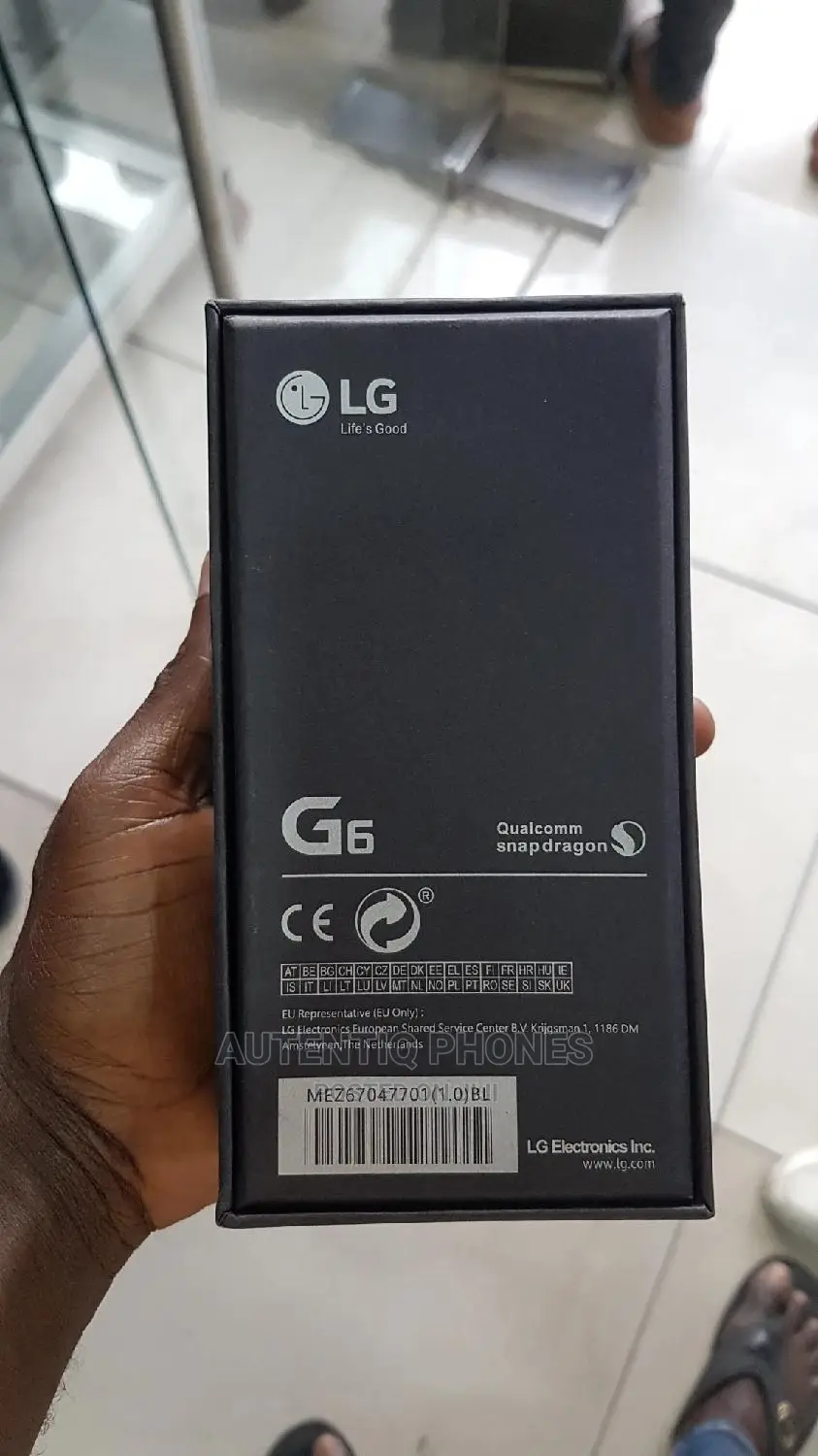 New LG G6 64 GB Silver