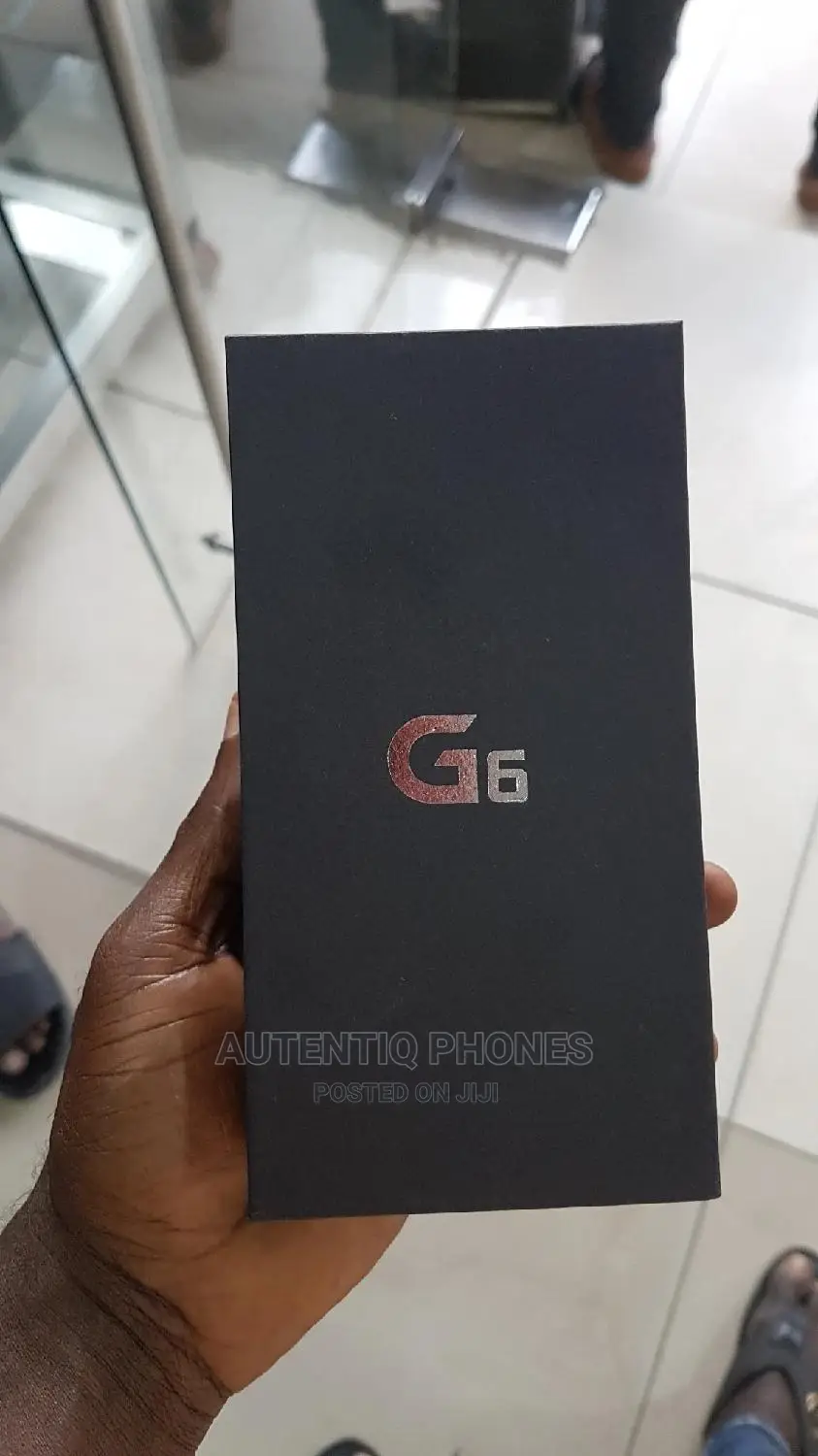New LG G6 64 GB Silver