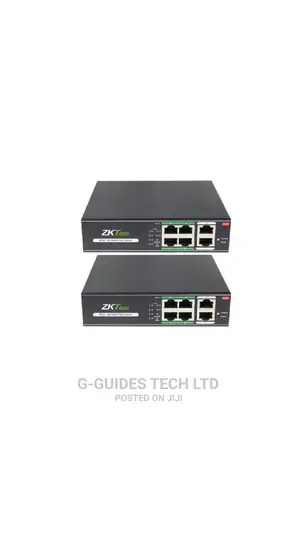 Zkteco 4-Port Poe Switch (Transmission Distance 250 Meters)